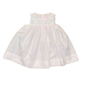 Petit Ami Pale Pink Embroidered Sleeveless Dress 3 Months Ducks
